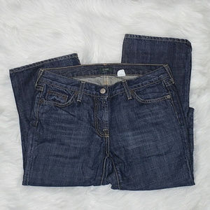 [J.Crew] Dark Wash Straight Leg Jeans